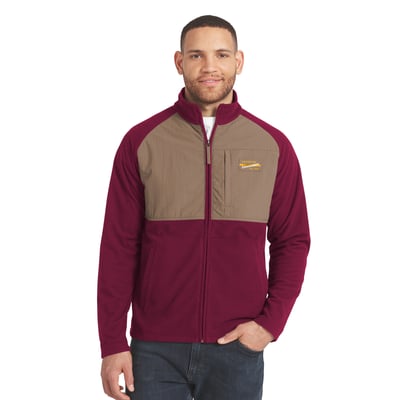  Washington Commanders Darius Rucker Collection by Fanatics Full-Zip Raglan Jacket - Burgundy/Tan
