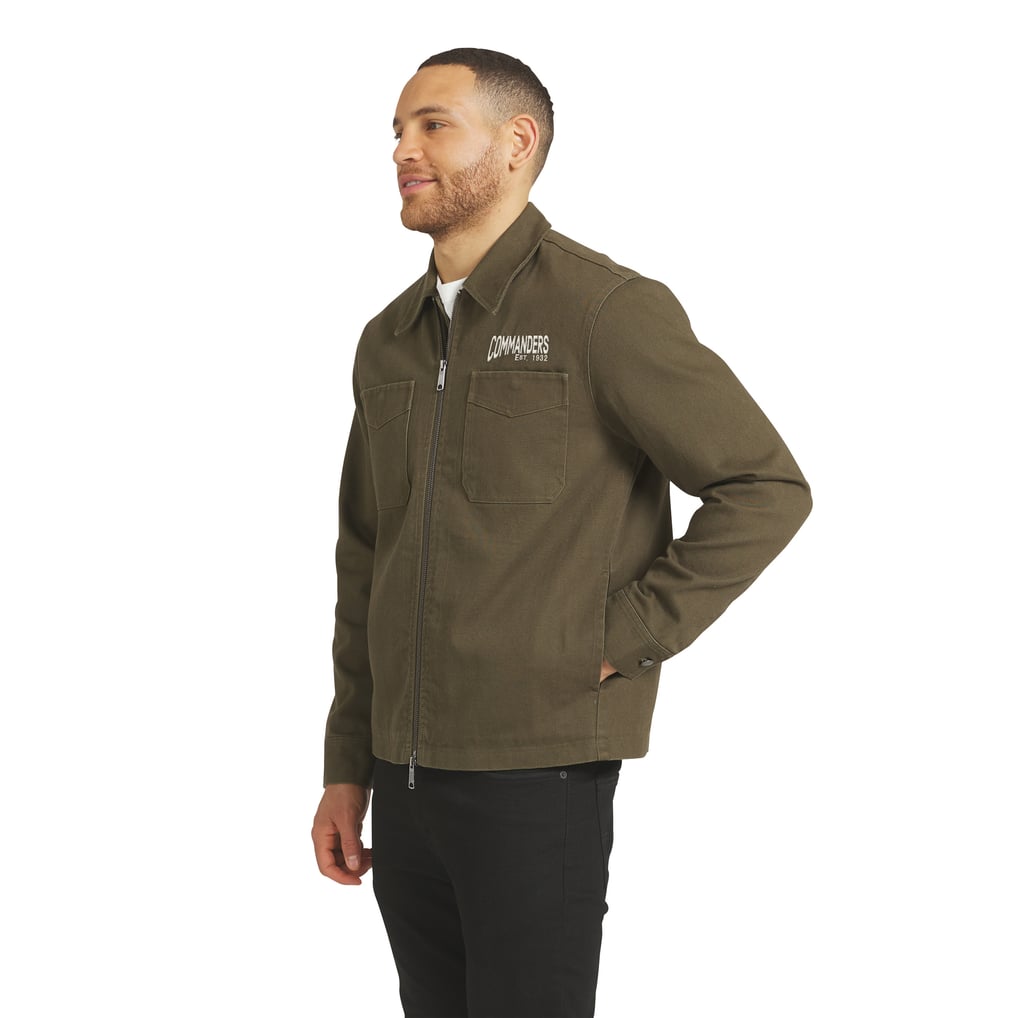Washington Commanders Darius Rucker Collection by Fanatics Brushed Canvas Full-Zip Jacket - Olive