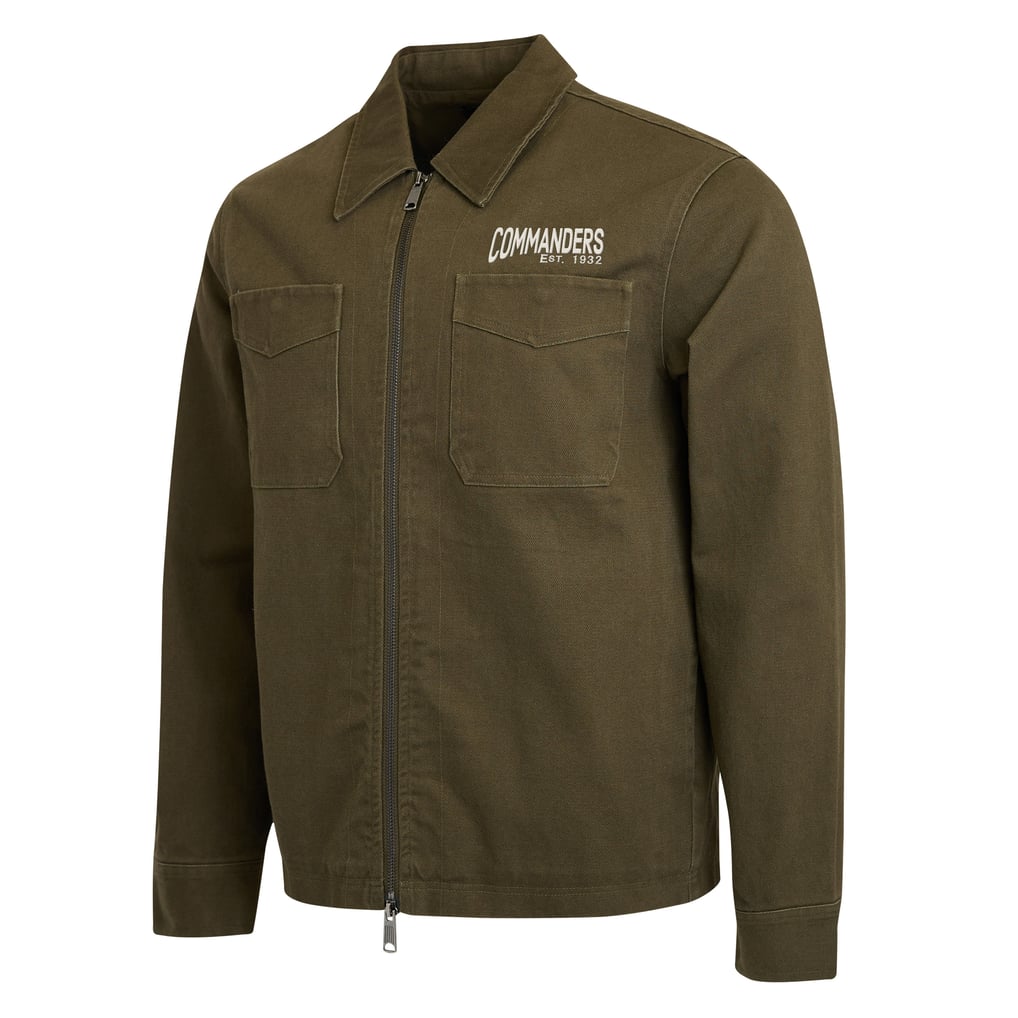 Washington Commanders Darius Rucker Collection by Fanatics Brushed Canvas Full-Zip Jacket - Olive