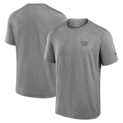Washington Commanders Fanatics Front Office Tech T-Shirt - Black