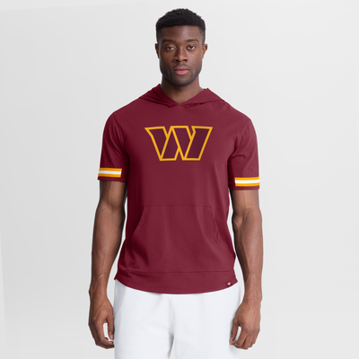 Washington Commanders Fanatics Optimal Play Short Sleeve Hooded T-Shirt - Burgundy
