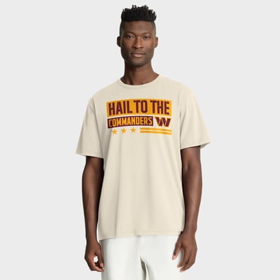 Washington Commanders Fanatics Team Archives T-Shirt - Cream