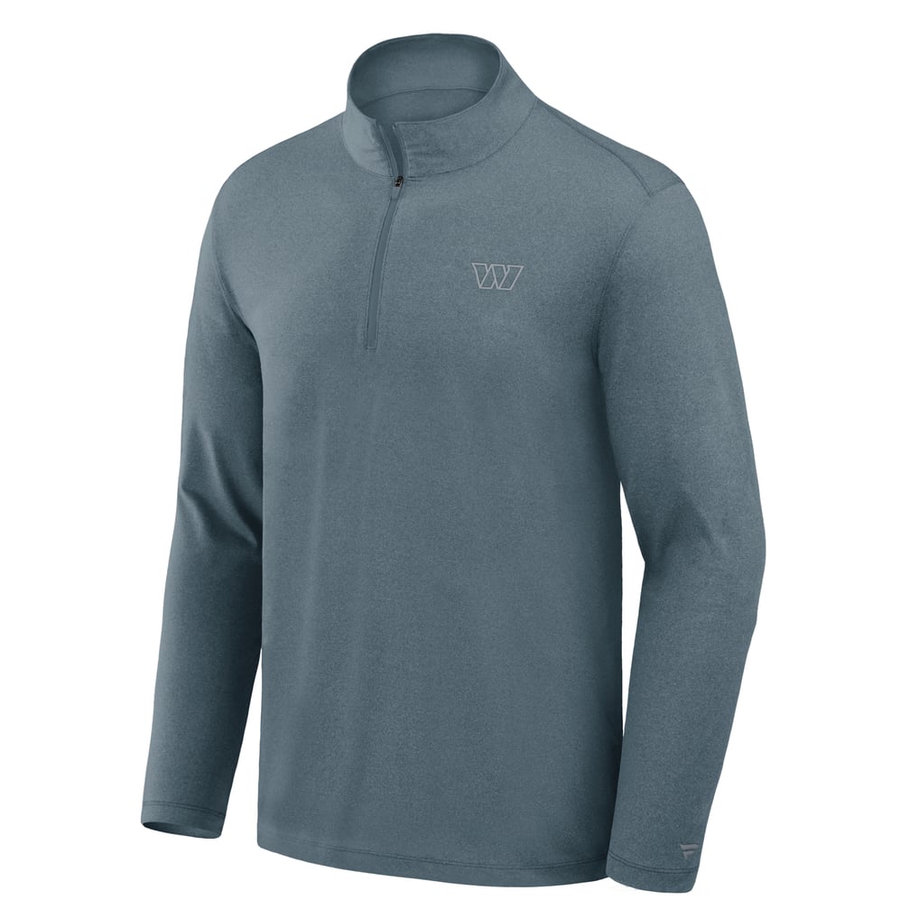 Washington Commanders Fanatics Clutch Quarter-Zip Pullover - Gray
