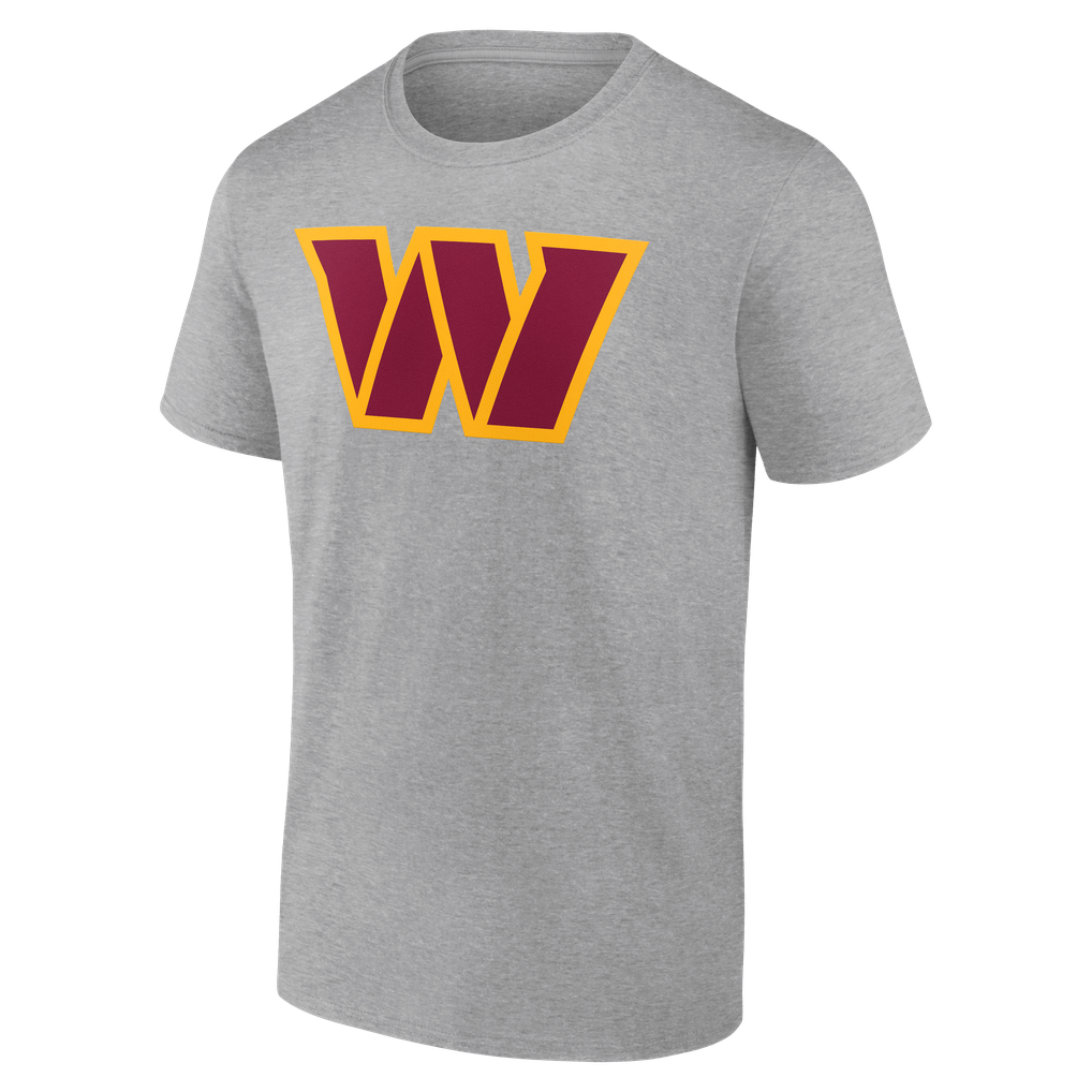 Washington Commanders  Team Authentic Personalized Name & Number T-Shirt - Gray