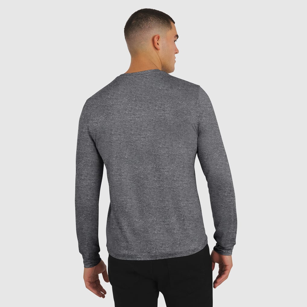 Washington Commanders J. Palmer Four Down Long Sleeve T-Shirt - Heather Black