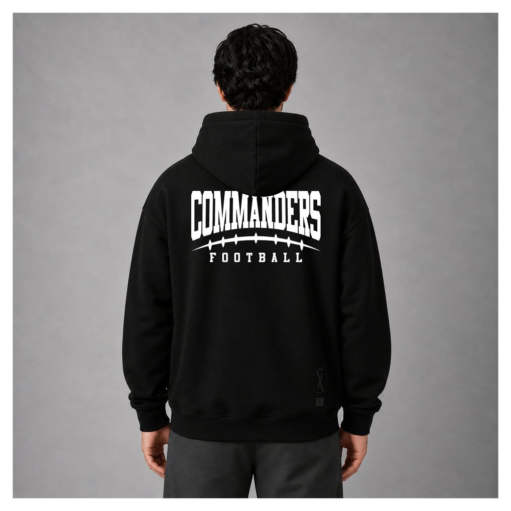 Washington Commanders Levelwear Unify Luxe Zone Hoodie - Black