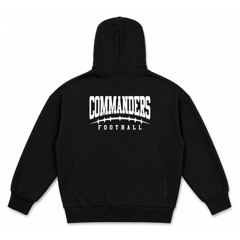 Washington Commanders Levelwear Unify Luxe Zone Hoodie - Black