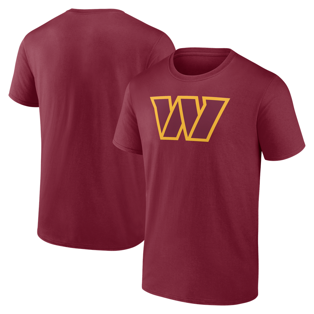  Washington Commanders Logo Athletic Primary Logo T-Shirt - Burgundy