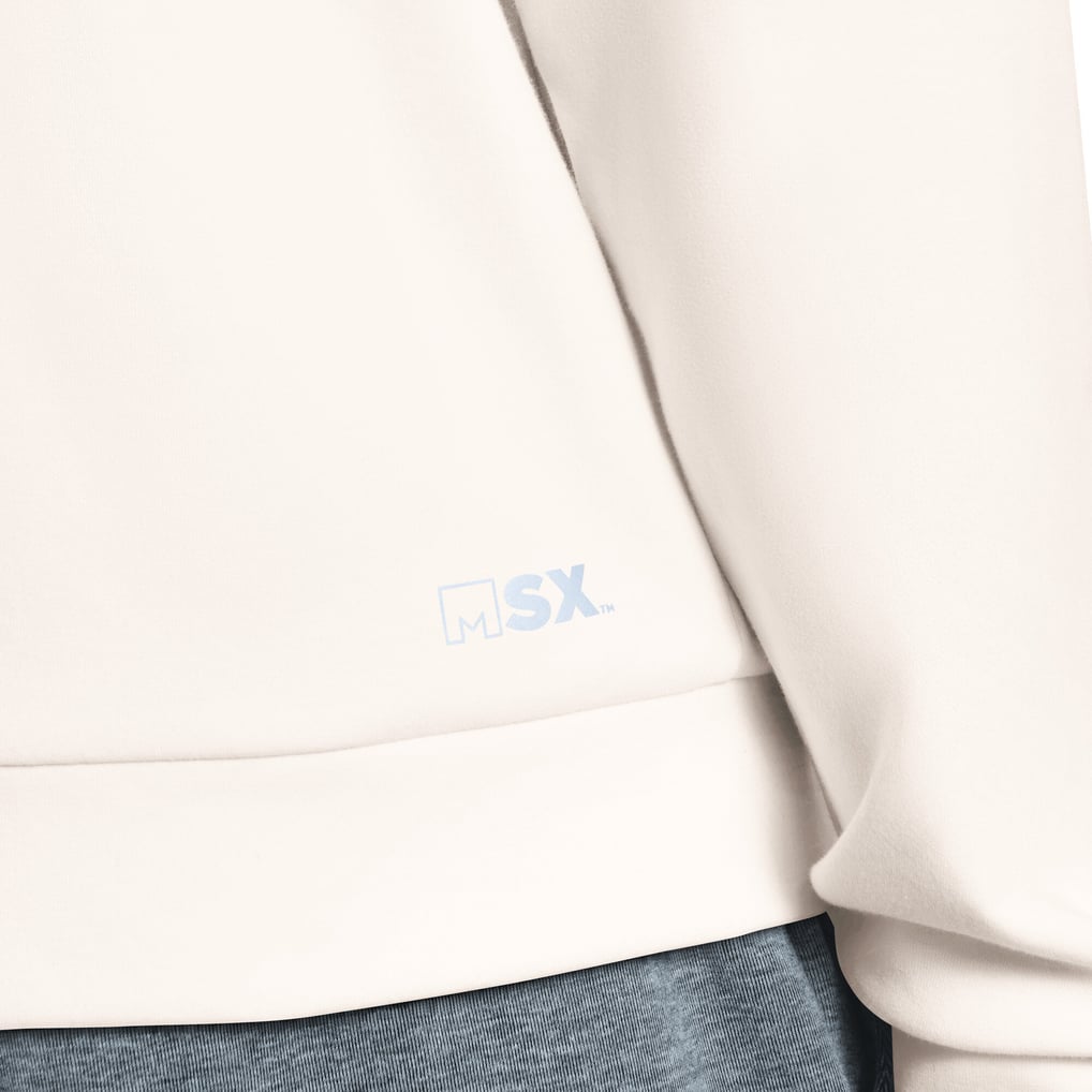 Washington Commanders MSX by Michael Strahan Competition Full-Zip Tri-Blend Hoodie - Cream