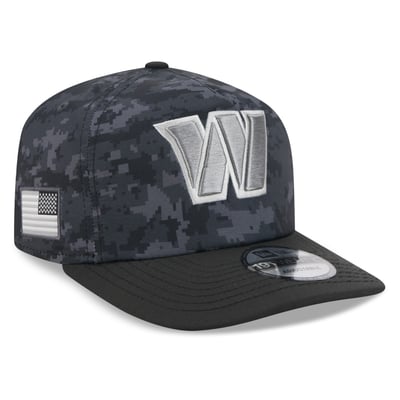 Washington Commanders New Era 2026 Salute To Service 19TWENTY Adjustable Hat - Black