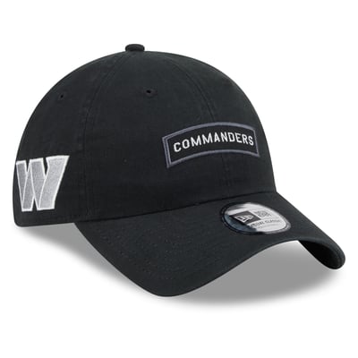 Washington Commanders New Era 2026 Salute To Service Casual Classic Adjustable Hat - Black