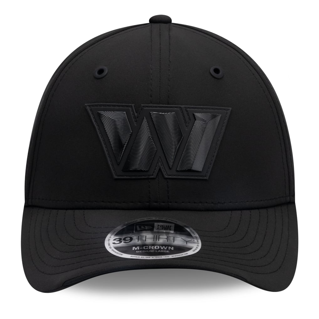 Washington Commanders New Era 2026 Sideline 39THIRTY M-Crown Stretch Hat - Black