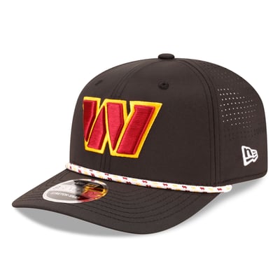 Washington Commanders New Era 9SEVENTY Adjustable Hat - Black