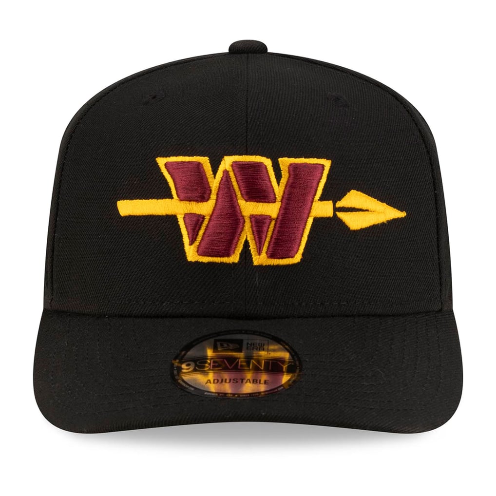 Washington Commanders New Era Alternate 9SEVENTY Adjustable Hat - Black