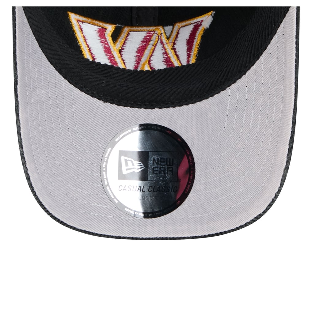 Washington Commanders New Era Corduroy Casual Classic Adjustable Hat - Black