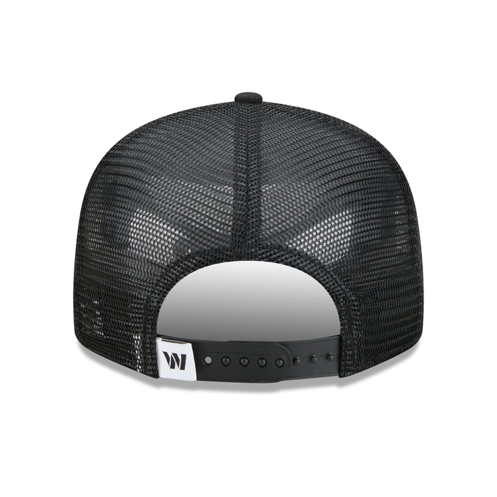 Washington Commanders New Era 9FIFTY Snapback Trucker Hat - Black/White