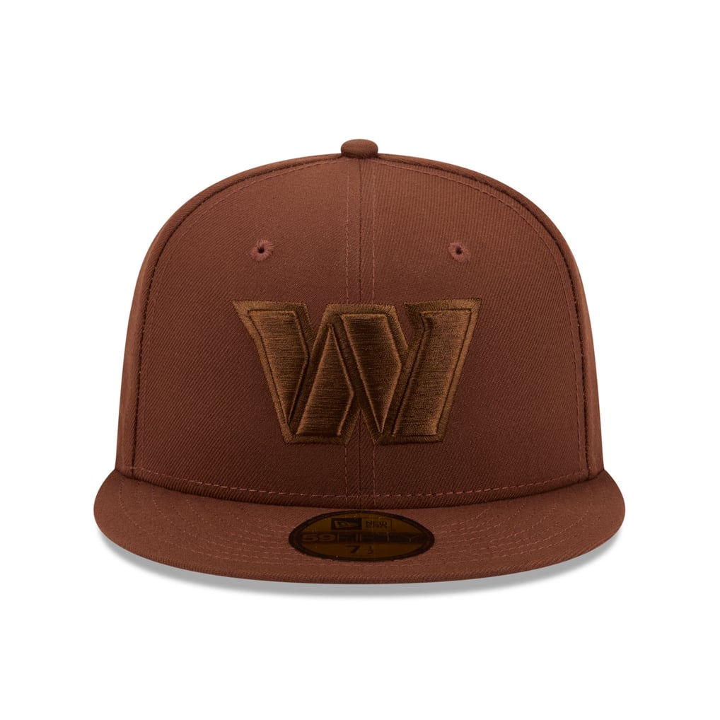 Washington Commanders New Era Color Pack 59FIFTY Fitted Hat - Brown