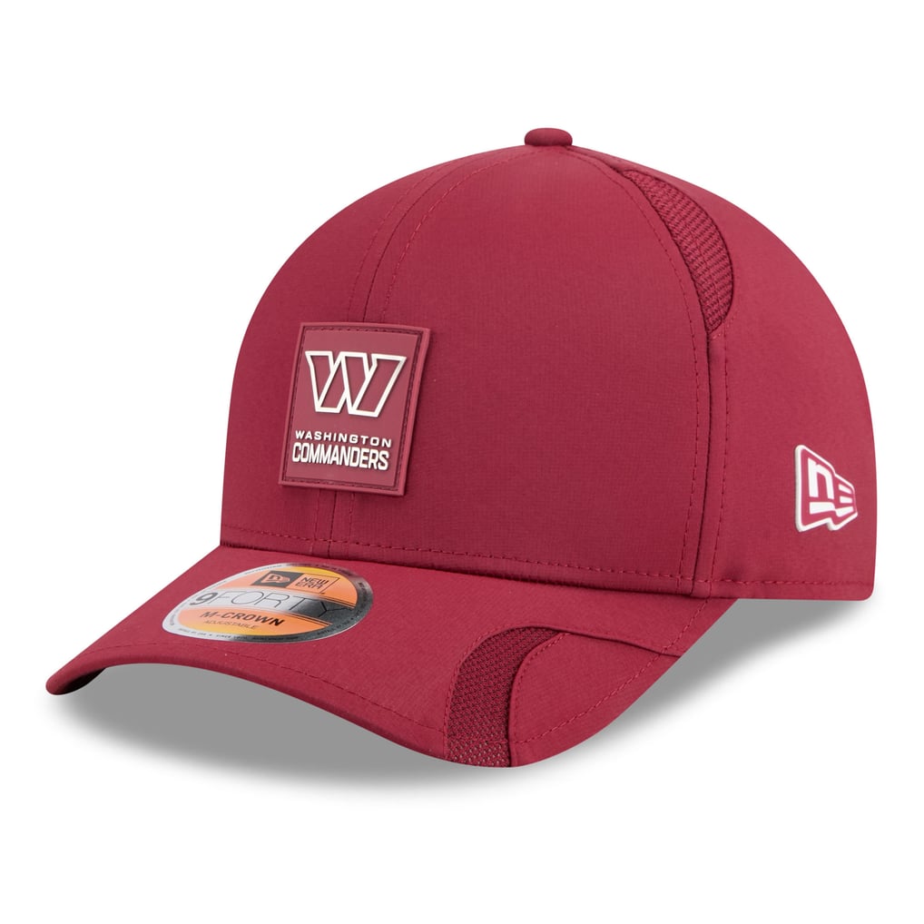 Washington Commanders New Era 2025 Sideline  M-Crown 9FORTY Adjustable Hat - Burgundy