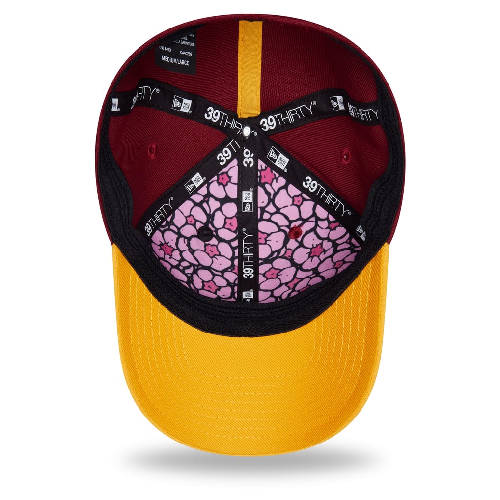 Washington Commanders New Era 2026 NFL Draft 39THIRTY M-Crown Flex Hat - Burgundy/Gold