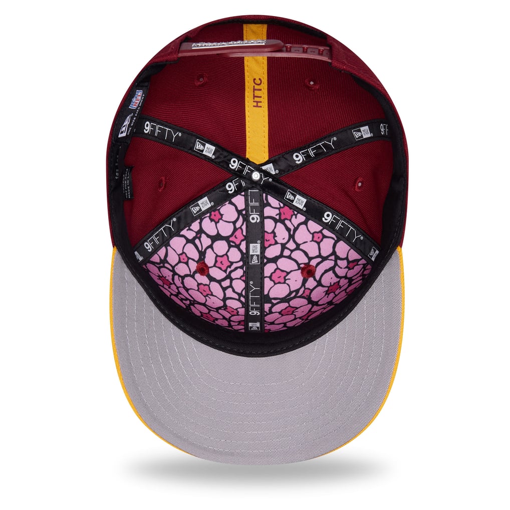  Washington Commanders New Era 2026 NFL Draft On Stage Pre-Curved 9FIFTY Snapback Hat - Burgundy/Gold