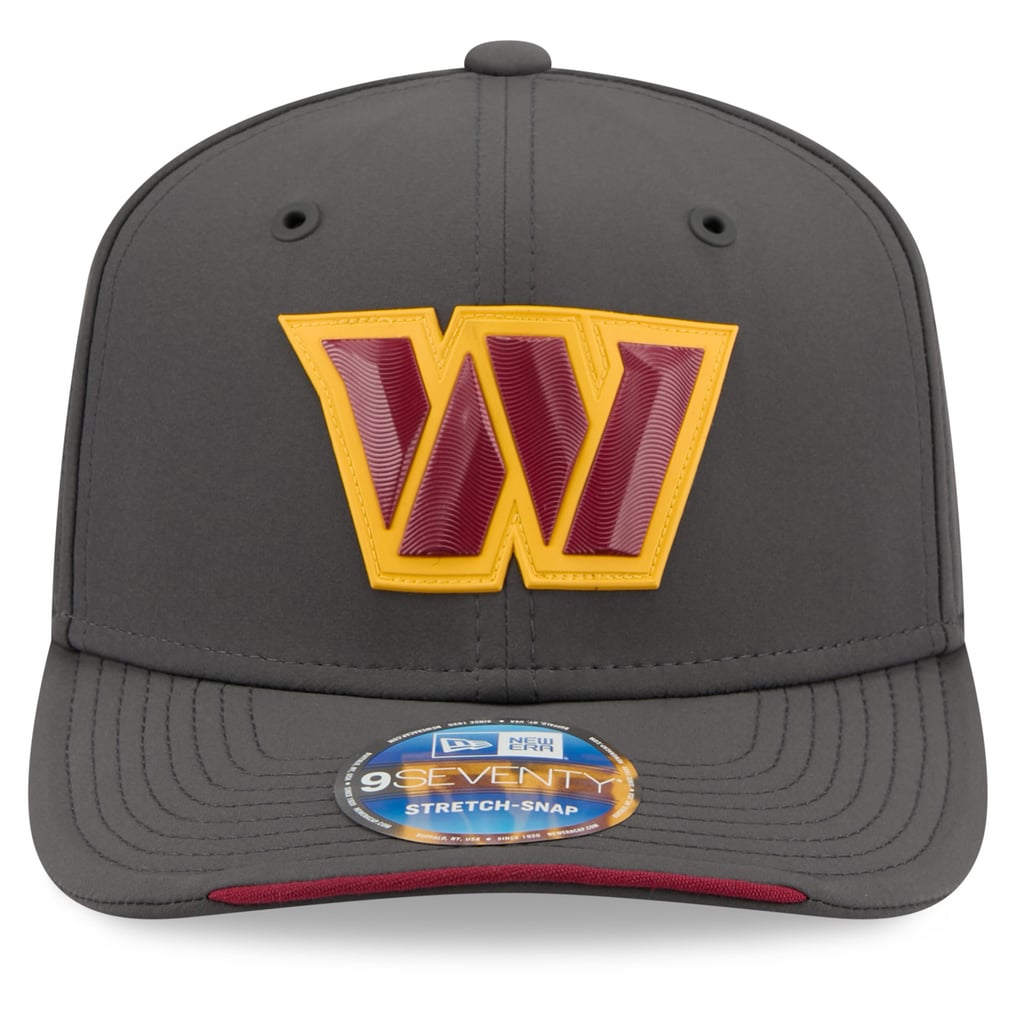 Washington Commanders New Era 2026 Sideline Cold Weather  9SEVENTY Adjustable Hat - Charcoal