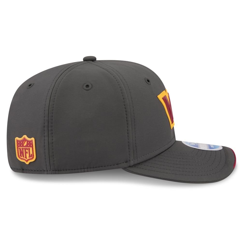 Washington Commanders New Era 2026 Sideline Cold Weather  9SEVENTY Adjustable Hat - Charcoal