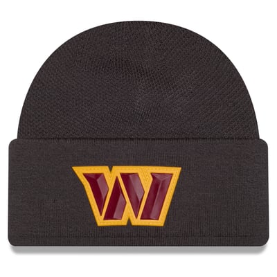 Washington Commanders New Era 2026 Sideline Cold Weather  Skully Knit Hat - Charcoal