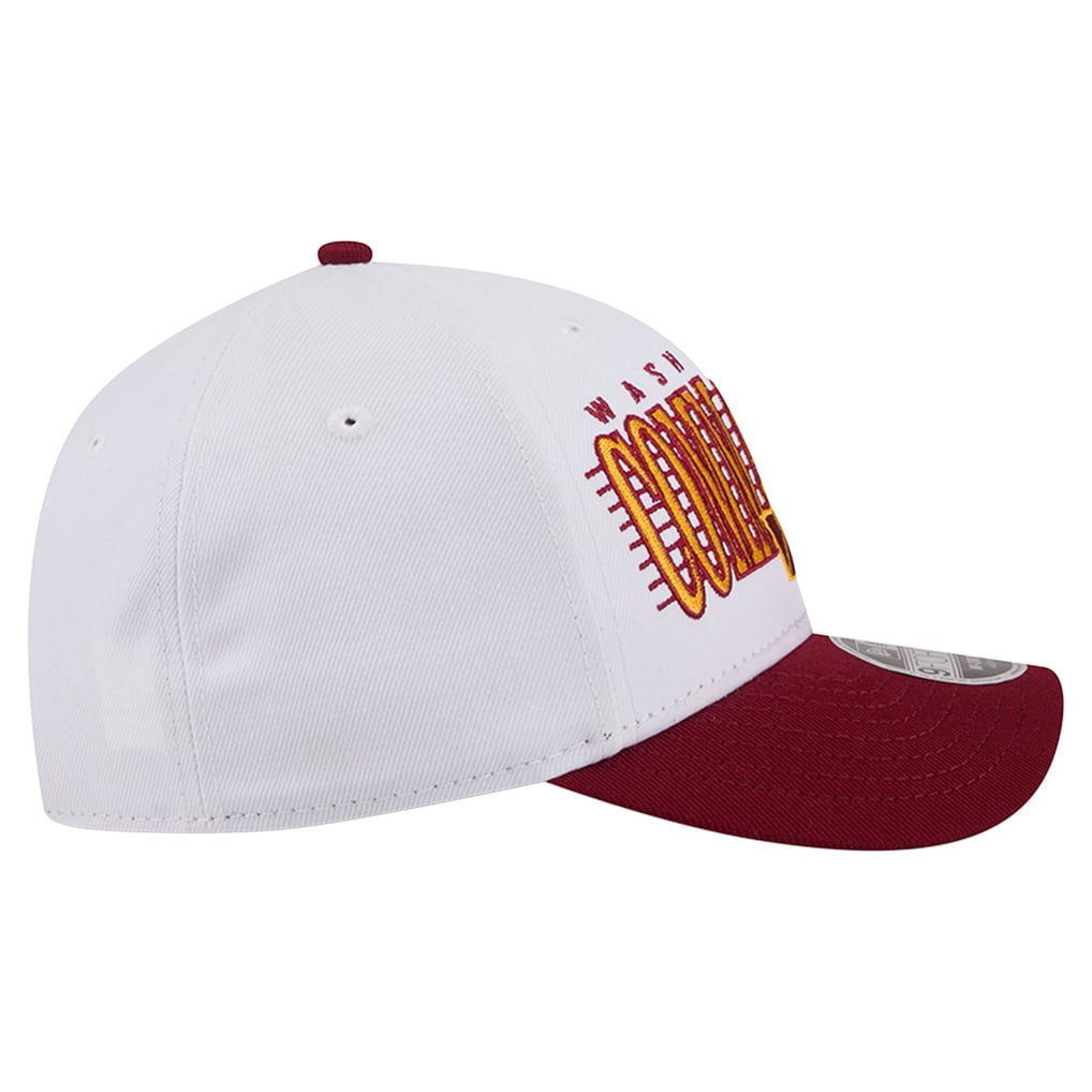 Washington Commanders New Era Loyal 9FORTY M-Crown Adjustable Hat - White/Burgundy