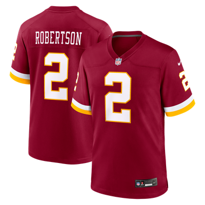 Amik Robertson Washington Commanders Nike Team Game Jersey - Burgundy