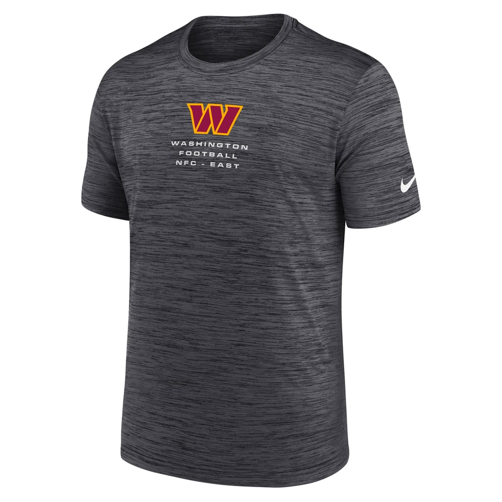 Washington Commanders Nike Velocity Ball Carrier Dri-FIT T-Shirt - Anthracite