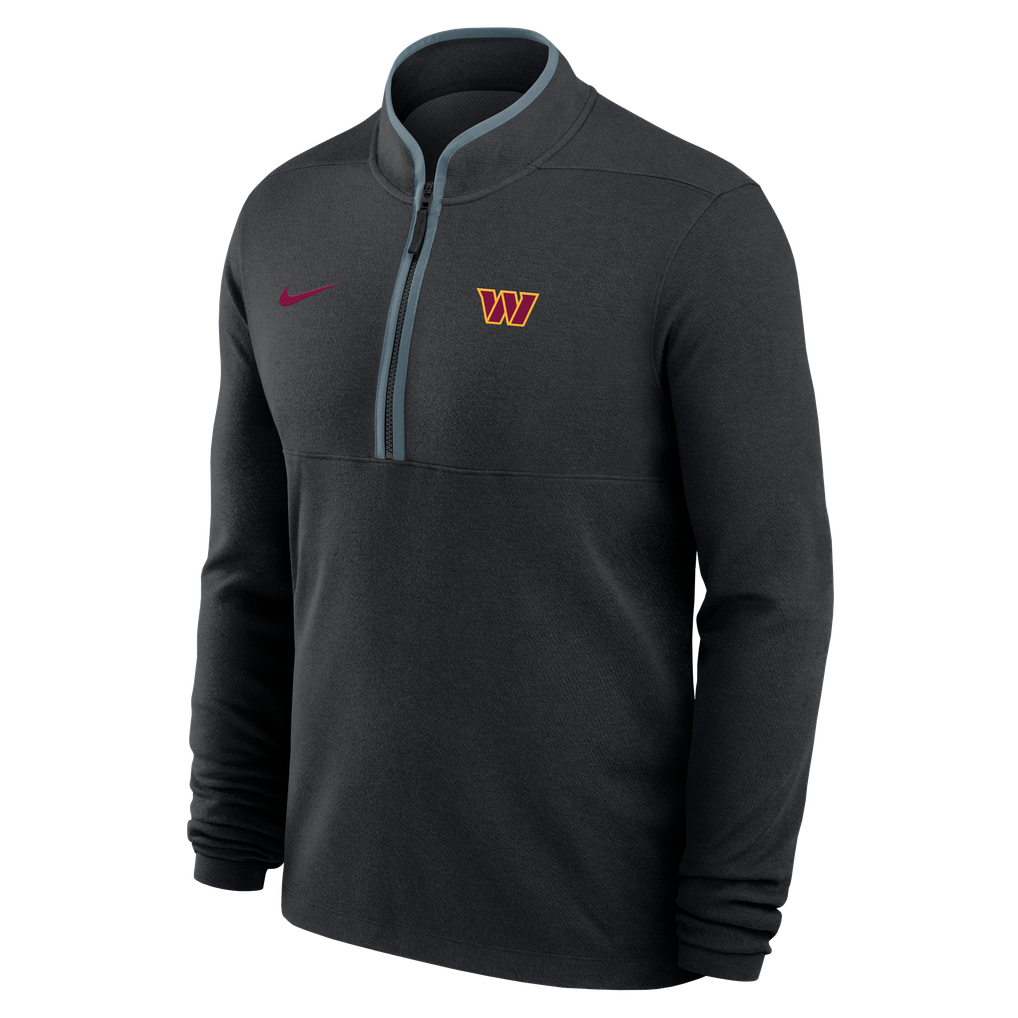  Washington Commanders Nike Dri-FIT Victory Half-Zip Pullover - Black