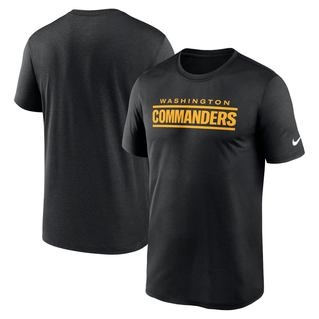 Washington Commanders Nike Primetime Legend Wordmark Dri-FIT T-Shirt - Black