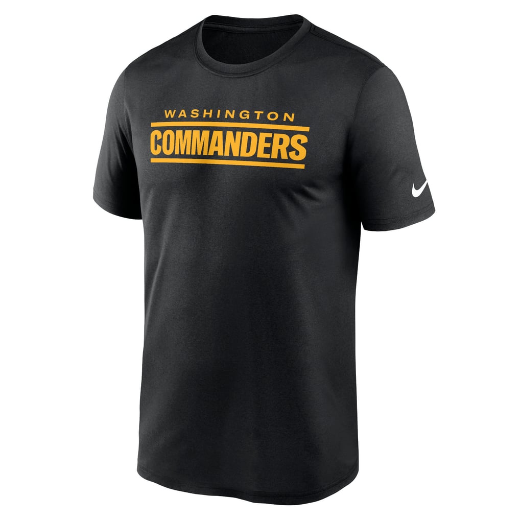 Washington Commanders Nike Primetime Legend Wordmark Dri-FIT T-Shirt - Black