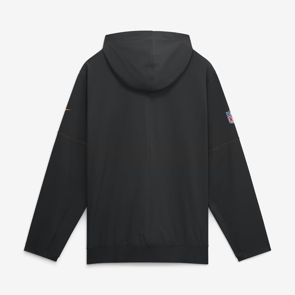 Washington Commanders Nike Sideline Broken Rules Alternate Anorak Half-Zip Hooded Jacket - Black