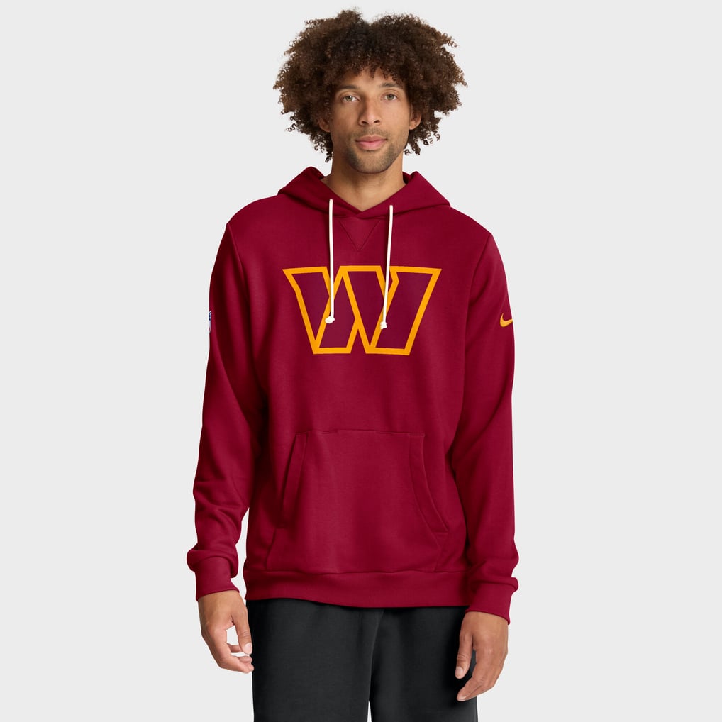 Washington Commanders Nike Sideline Standard Issue Initial Home Dri-FIT Hoodie - Burgundy