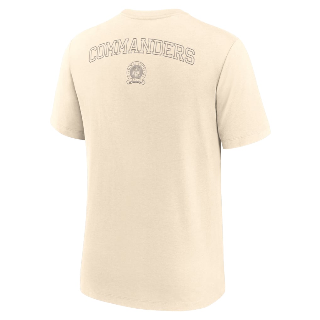 Washington Commanders Nike Glory Tri-Blend T-Shirt - Cream