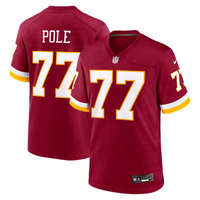 Esa Pole Washington Commanders Nike Team Game Jersey - Burgundy