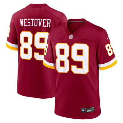 Jack Westover Washington Commanders Nike Team Game Jersey - Burgundy
