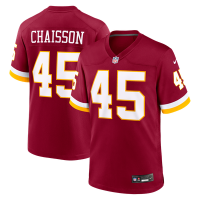 K'Lavon Chaisson Washington Commanders Nike Team Game Jersey - Burgundy