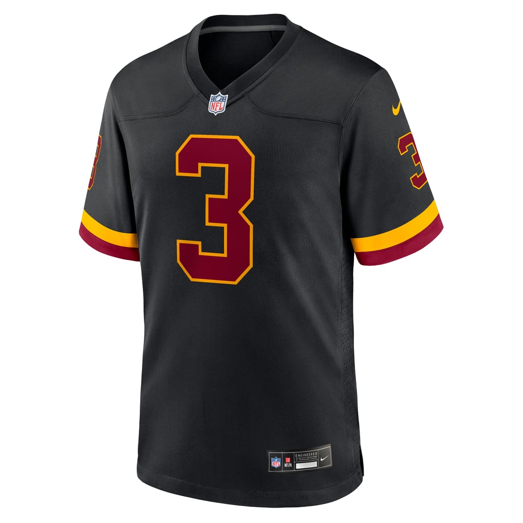 Men's Nike Stefon Diggs Black Washington Commanders Alternate Hail ...