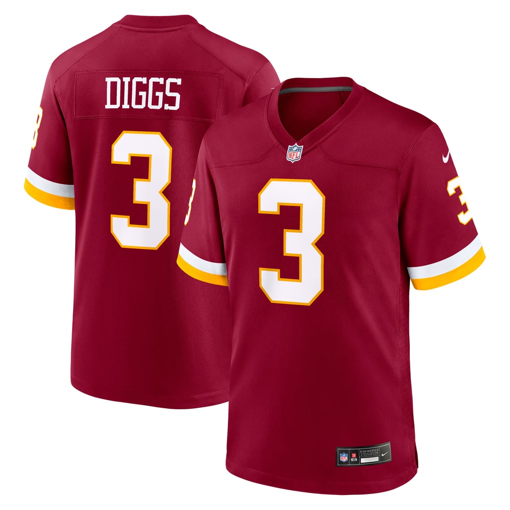 Stefon Diggs Washington Commanders Nike Game Jersey - Burgundy