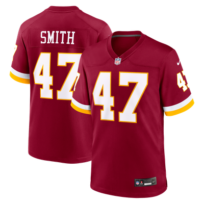 Terell Smith Washington Commanders Nike Team Game Jersey - Burgundy