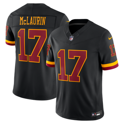 Terry McLaurin Washington Commanders Nike Alternate Hail Raiser Vapor F.U.S.E. Stitched Limited Jersey - Black