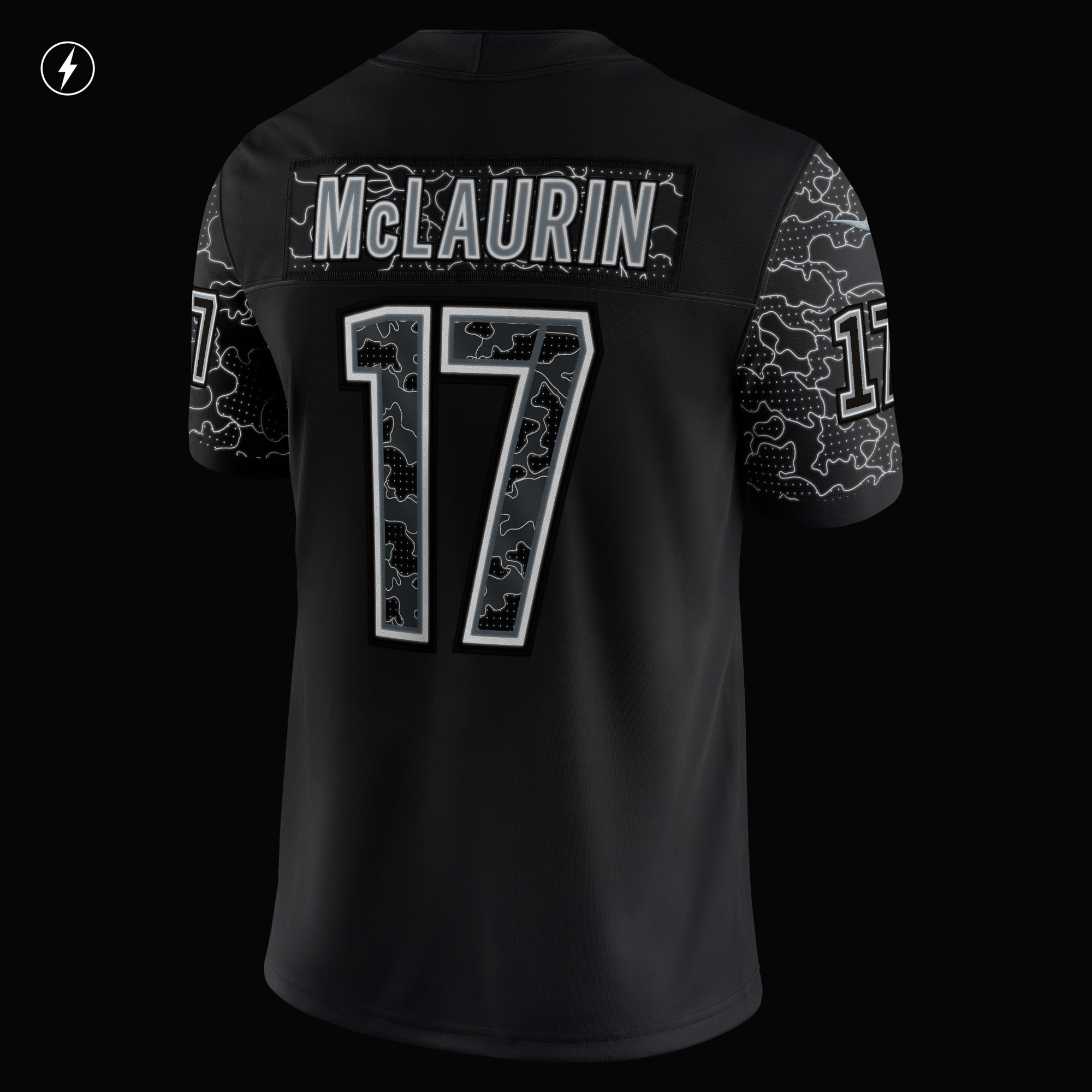 Men's Nike Terry McLaurin Black Washington Commanders RFLCTV