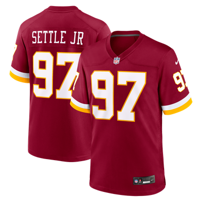 Tim Settle Jr. Washington Commanders Nike Team Game Jersey - Burgundy
