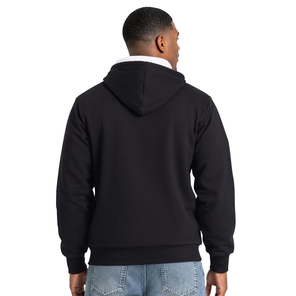 Men's Washington Commanders Starter Black The Rival Full-Zip Hooded Jacket