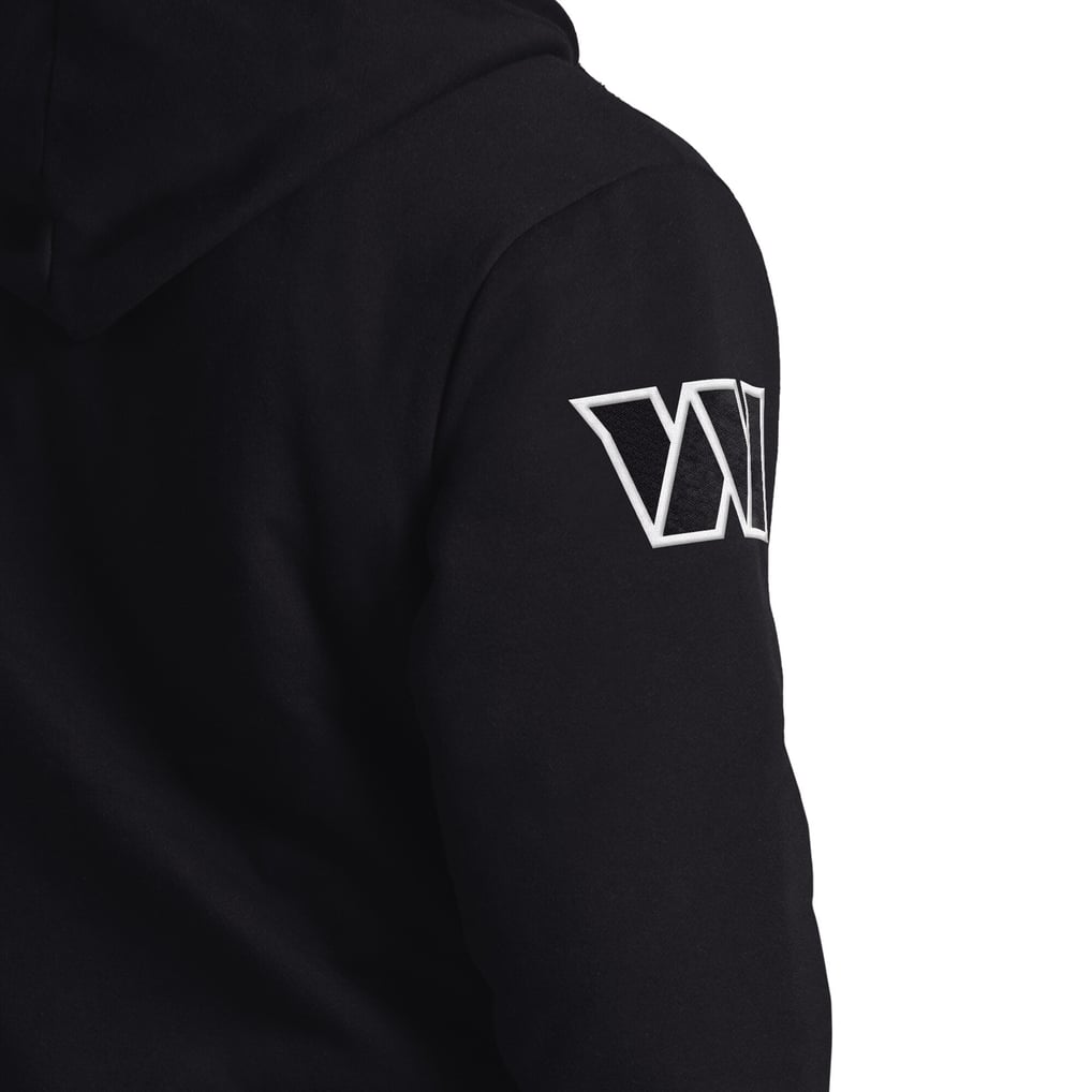 Men's Washington Commanders Starter Black The Rival Full-Zip Hooded Jacket