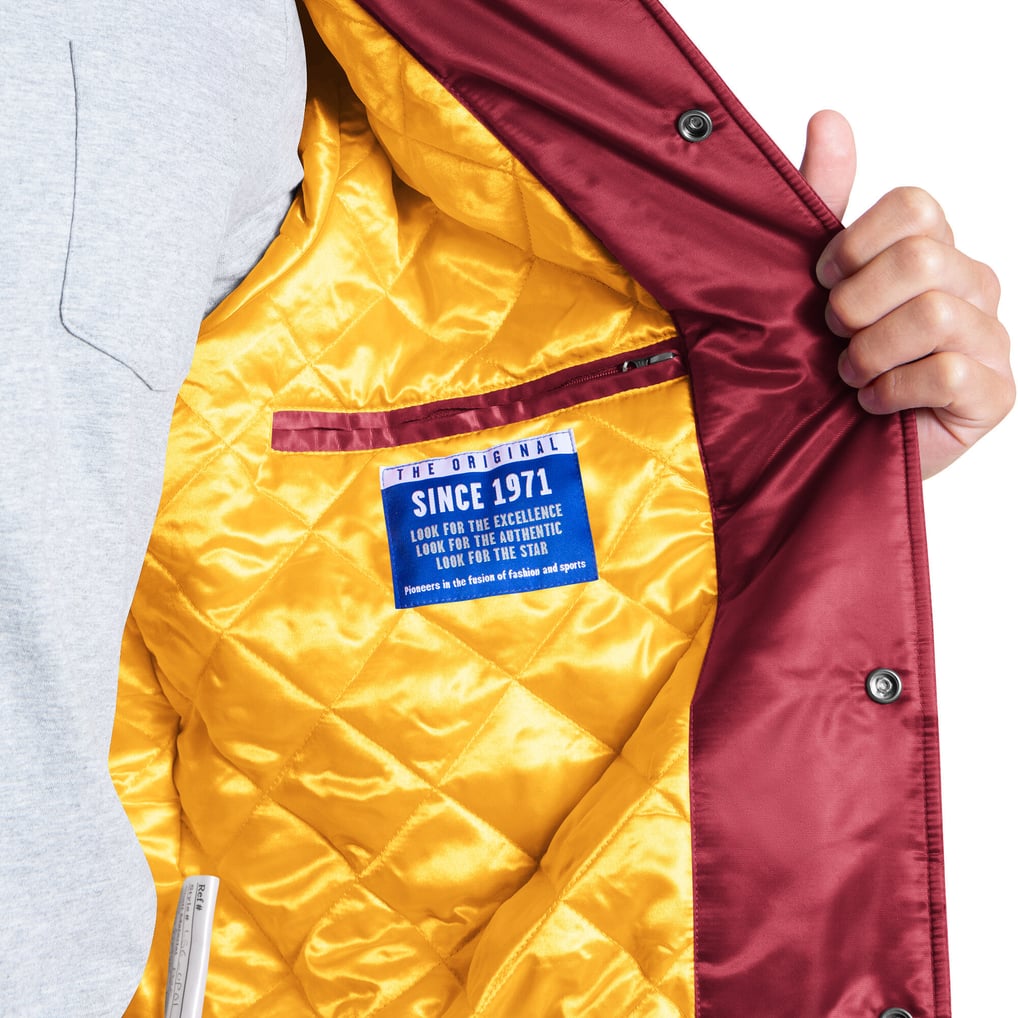 Washington Commanders Starter Courtside Varsity Full Snap Jacket - Burgundy