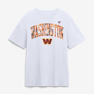 Washington Commanders Fall Wordmark T-Shirt - White