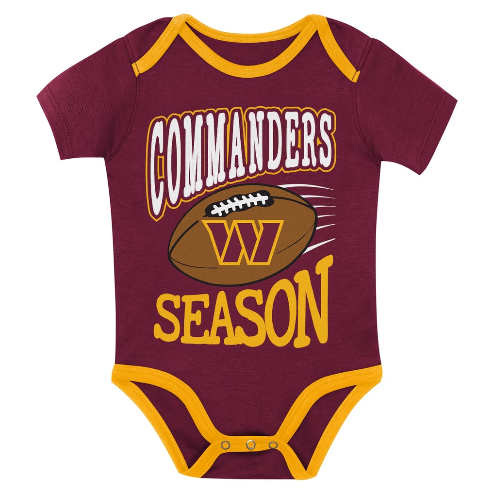  Washington Commanders Outerstuff Newborn First Round Pick Three-Piece Bodysuit Set